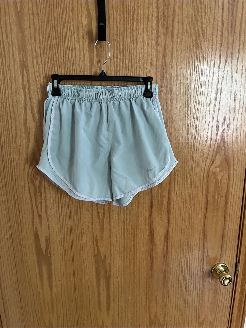 Nike Pale Blue Women's Dri-Fit Running Shorts